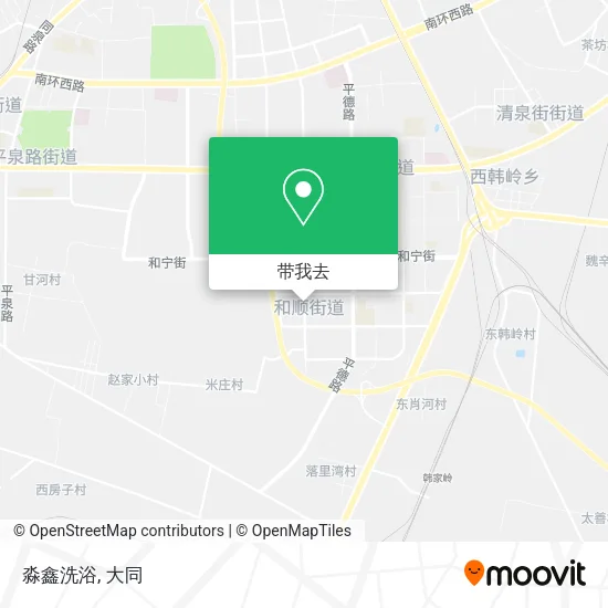 淼鑫洗浴地图