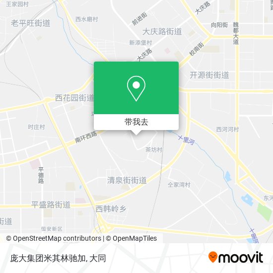 庞大集团米其林驰加地图
