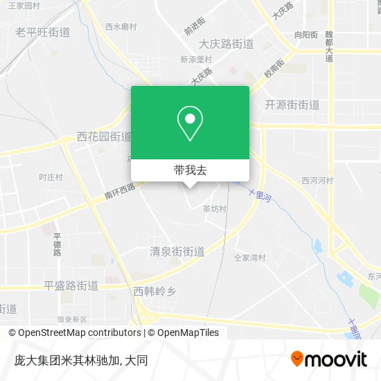 庞大集团米其林驰加地图