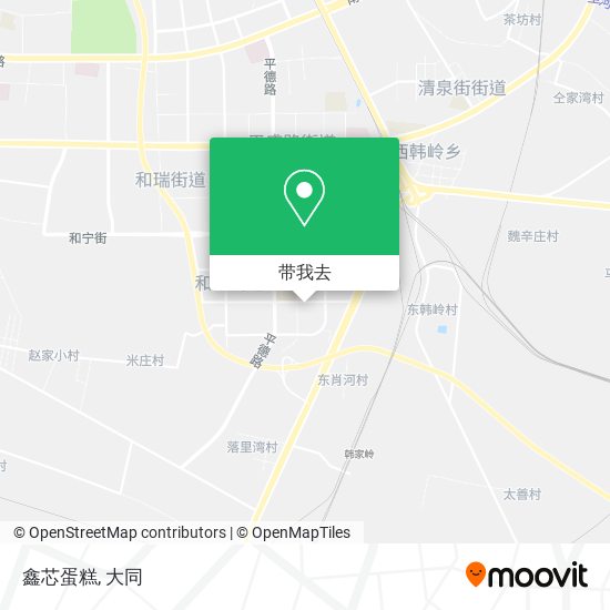 鑫芯蛋糕地图