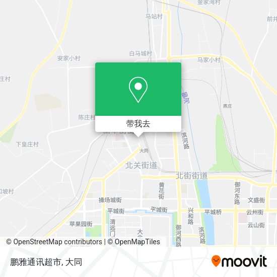 鹏雅通讯超市地图