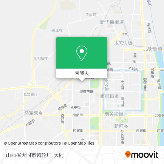 山西省大同市齿轮厂地图