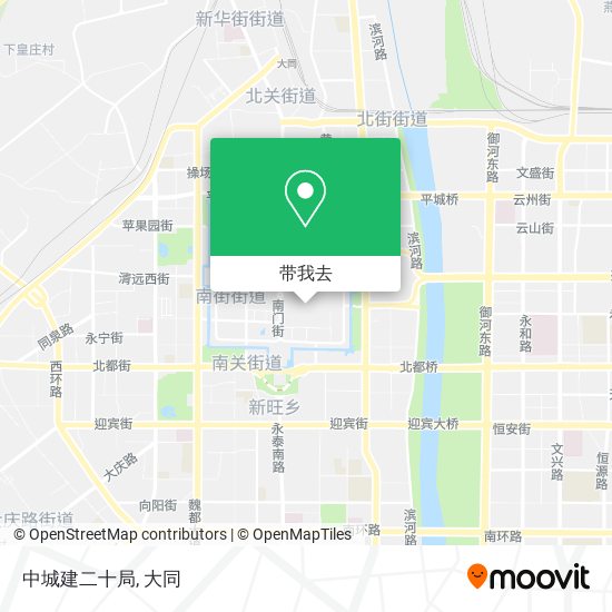 中城建二十局地图