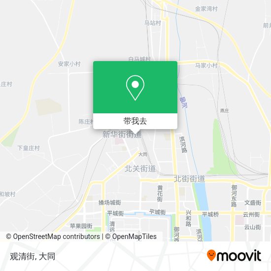 观清街地图