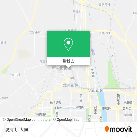 观清街地图