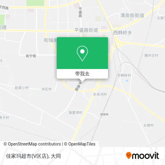 佳家玛超市(V区店)地图