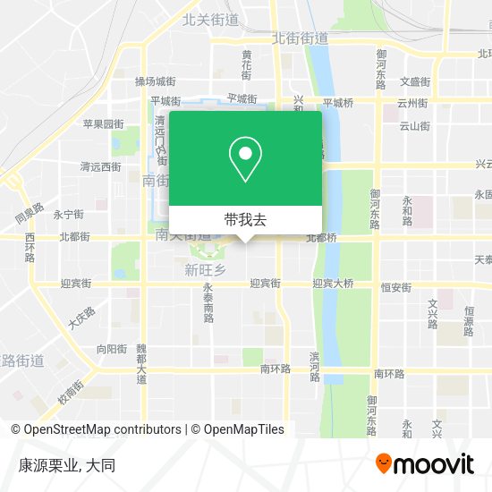 康源栗业地图