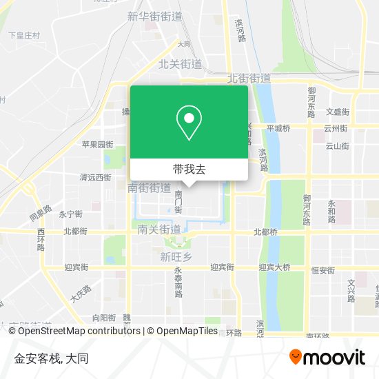 金安客栈地图
