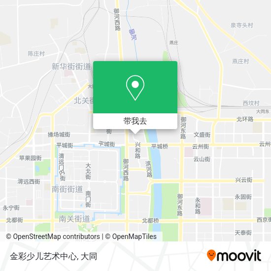 金彩少儿艺术中心地图