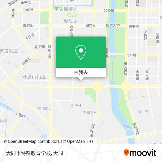 大同市特殊教育学校地图