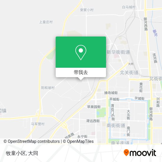 牧童小区地图