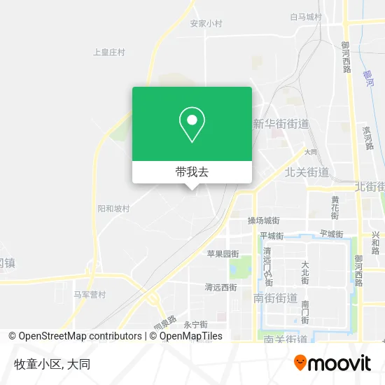 牧童小区地图