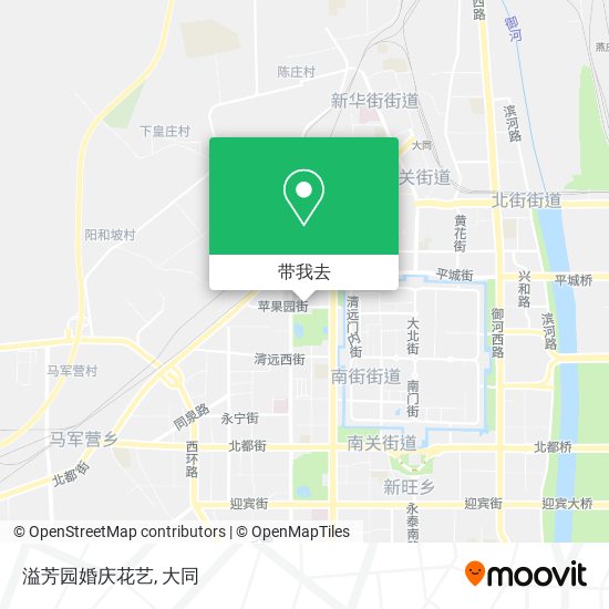 溢芳园婚庆花艺地图