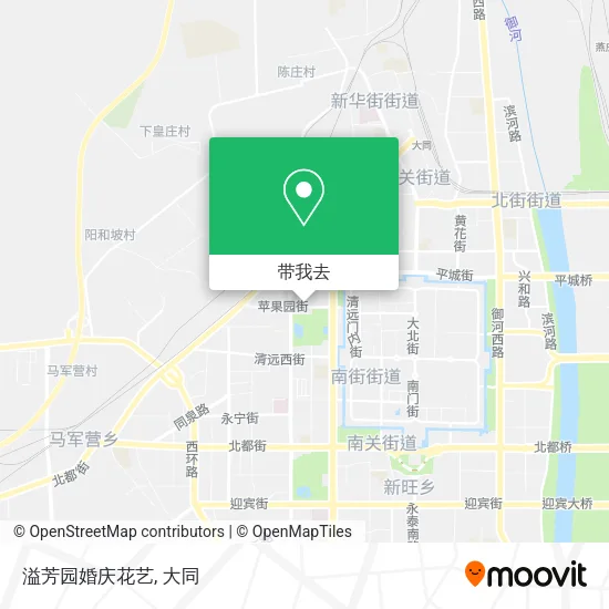 溢芳园婚庆花艺地图