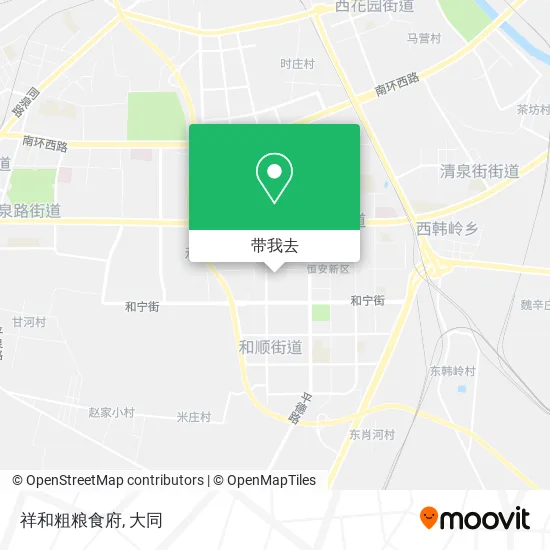 祥和粗粮食府地图