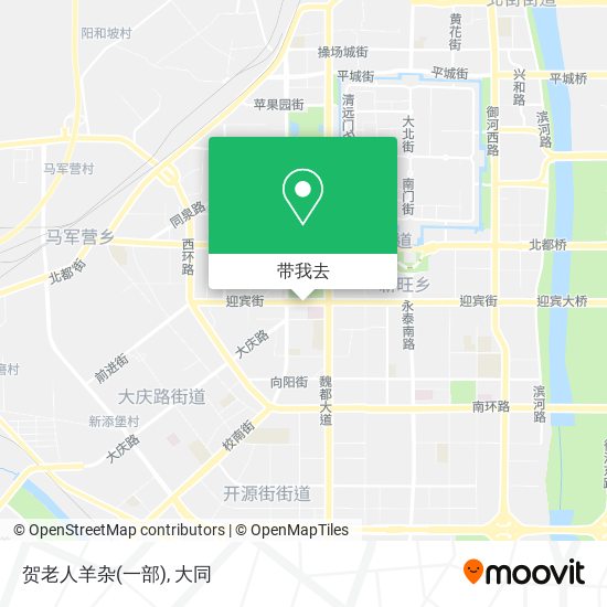 贺老人羊杂(一部)地图