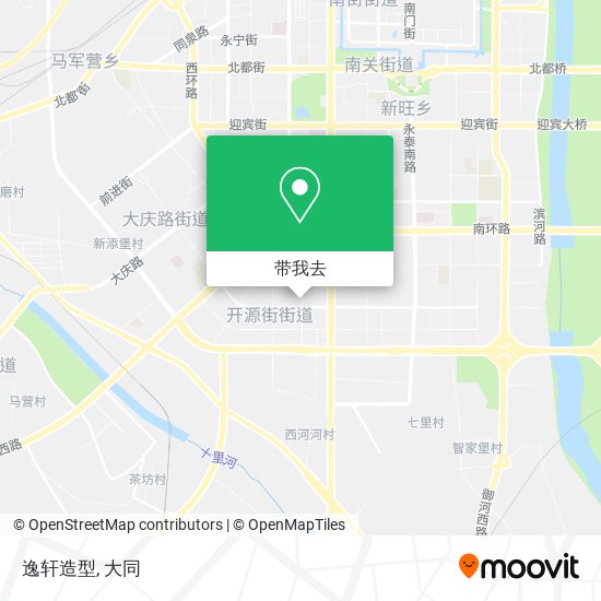 逸轩造型地图