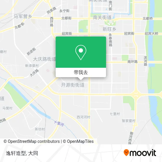 逸轩造型地图