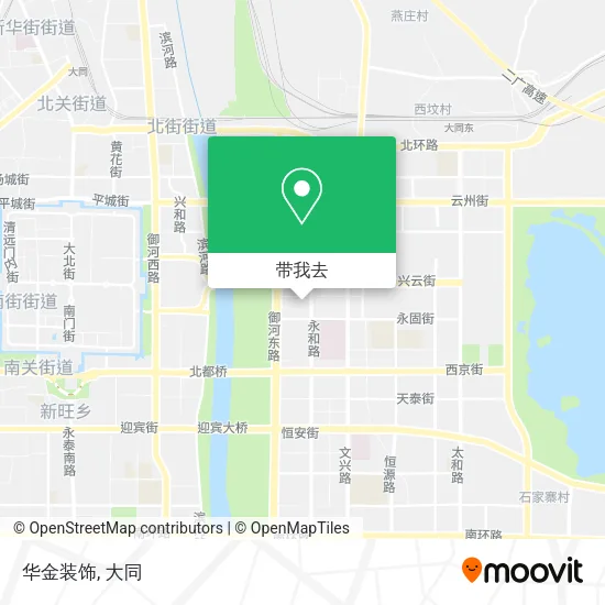 华金装饰地图