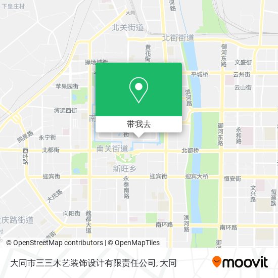 大同市三三木艺装饰设计有限责任公司地图