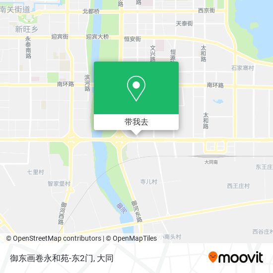 御东画卷永和苑-东2门地图
