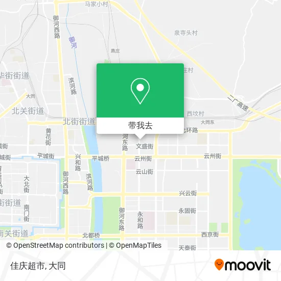 佳庆超市地图