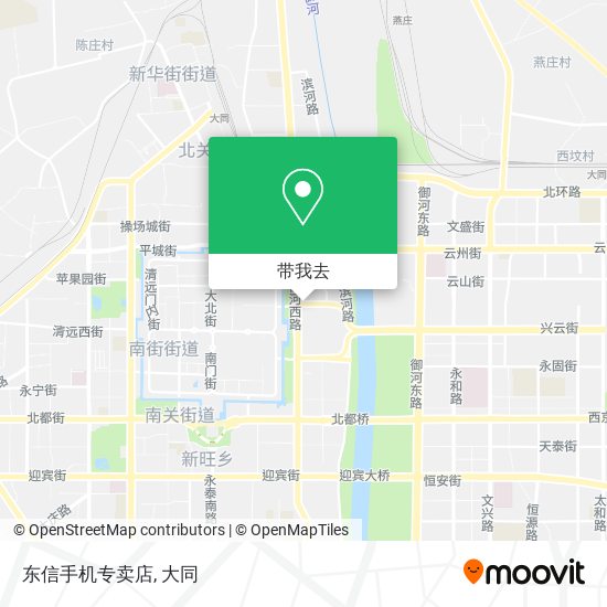 东信手机专卖店地图