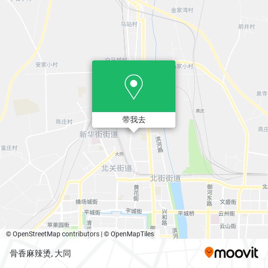 骨香麻辣烫地图