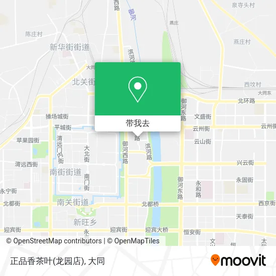 正品香茶叶(龙园店)地图