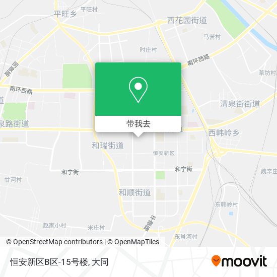 恒安新区B区-15号楼地图