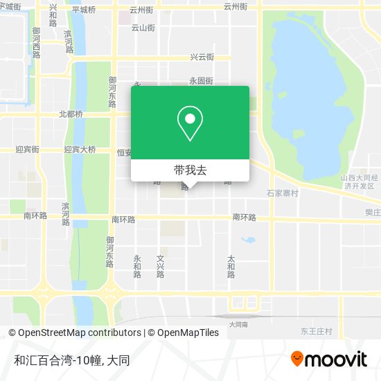 和汇百合湾-10幢地图