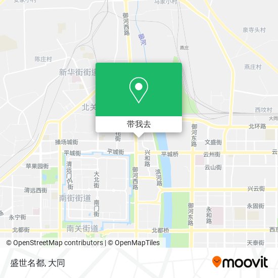 盛世名都地图