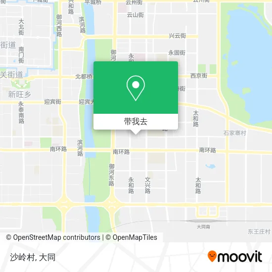 沙岭村地图