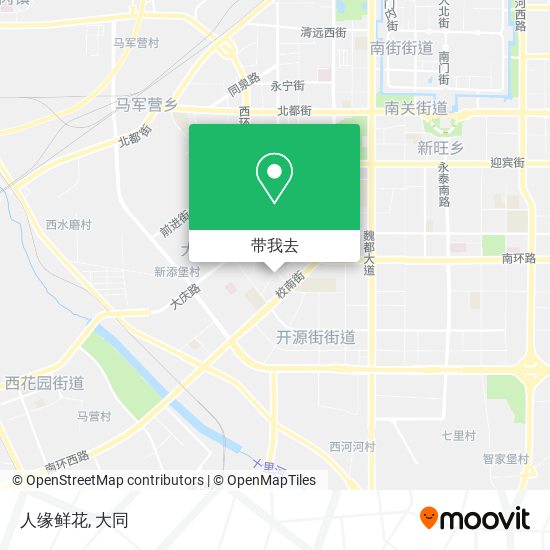 人缘鲜花地图