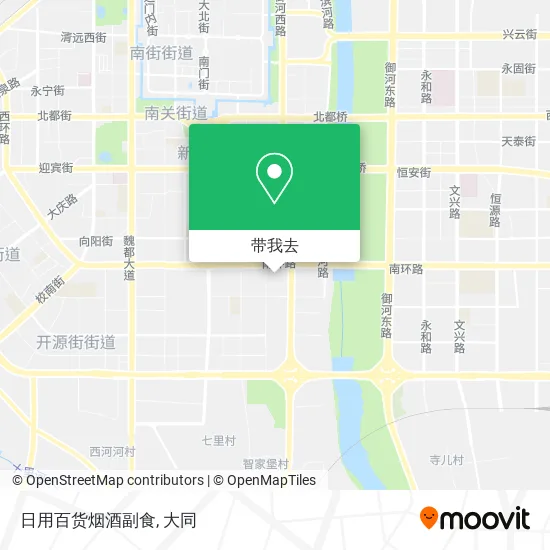日用百货烟酒副食地图