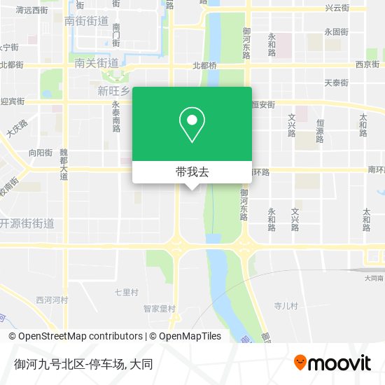 御河九号北区-停车场地图