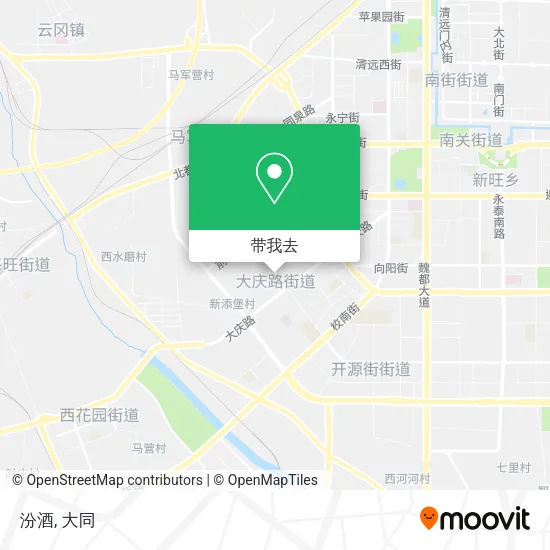 汾酒地图