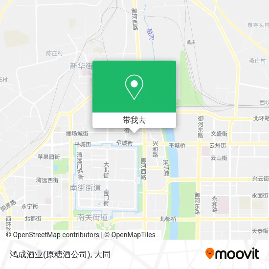 鸿成酒业(原糖酒公司)地图