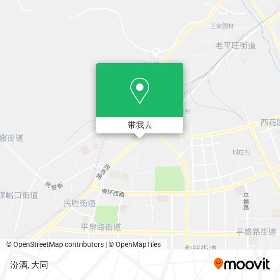 汾酒地图