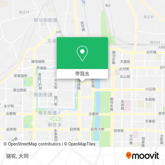 骆驼地图