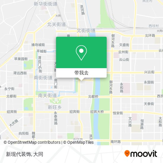 新现代装饰地图