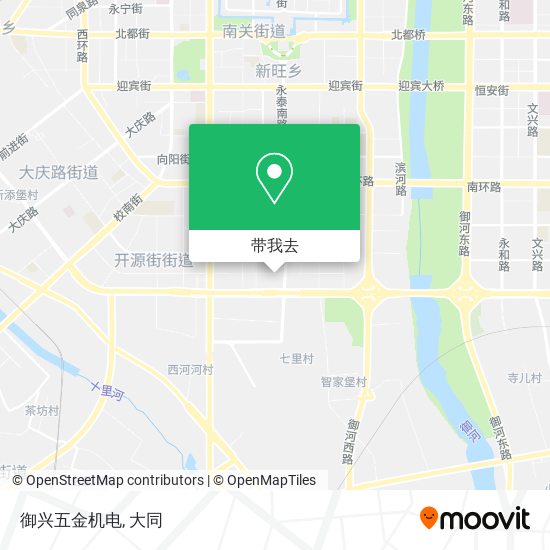 御兴五金机电地图