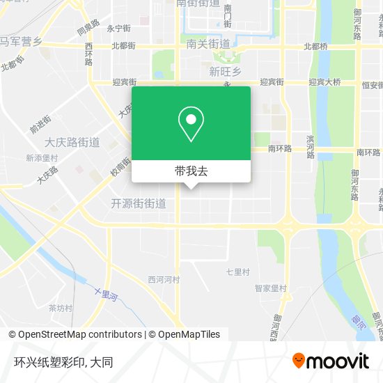 环兴纸塑彩印地图