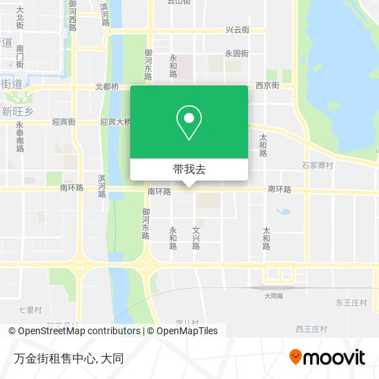 万金街租售中心地图