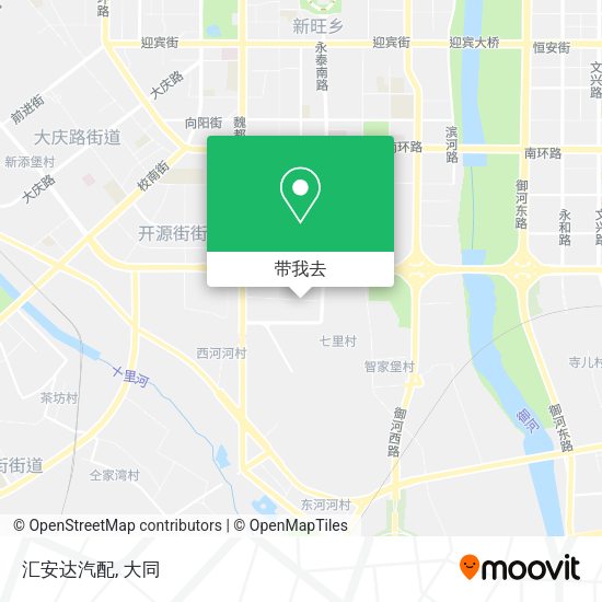 汇安达汽配地图