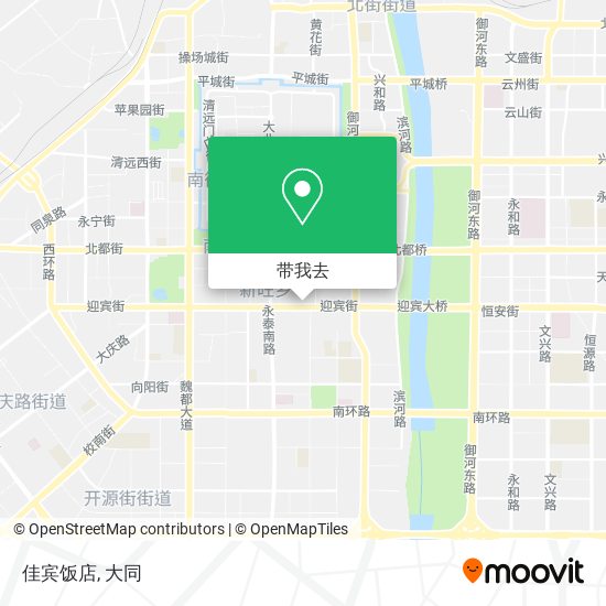 佳宾饭店地图