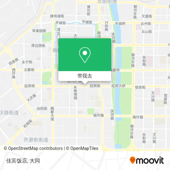佳宾饭店地图