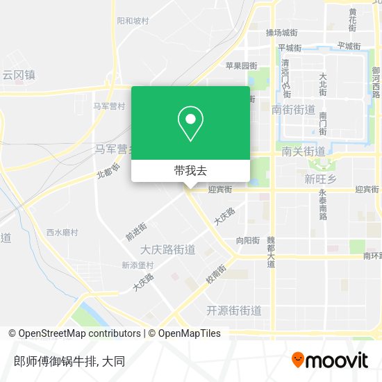 郎师傅御锅牛排地图