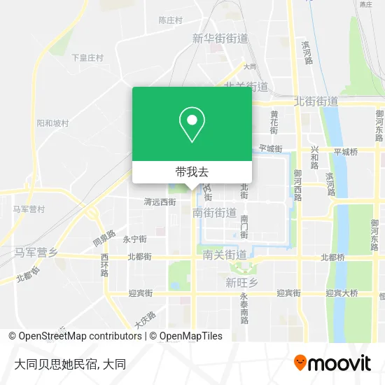 大同贝思她民宿地图