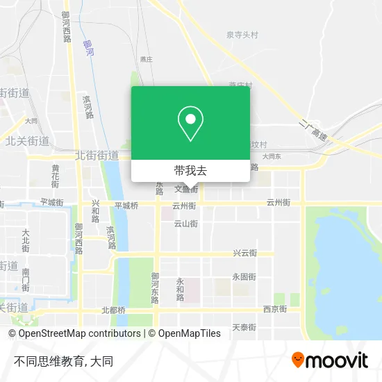 不同思维教育地图